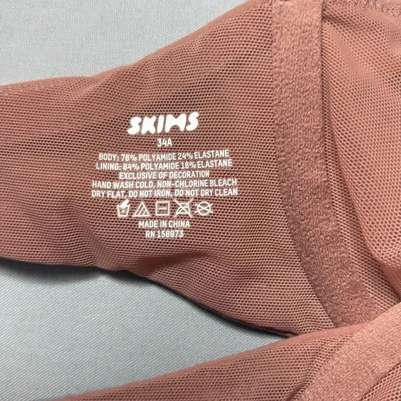 NWT SKIMS Fits Everybody Unlined Underwire Bra - Picture 6 of 6